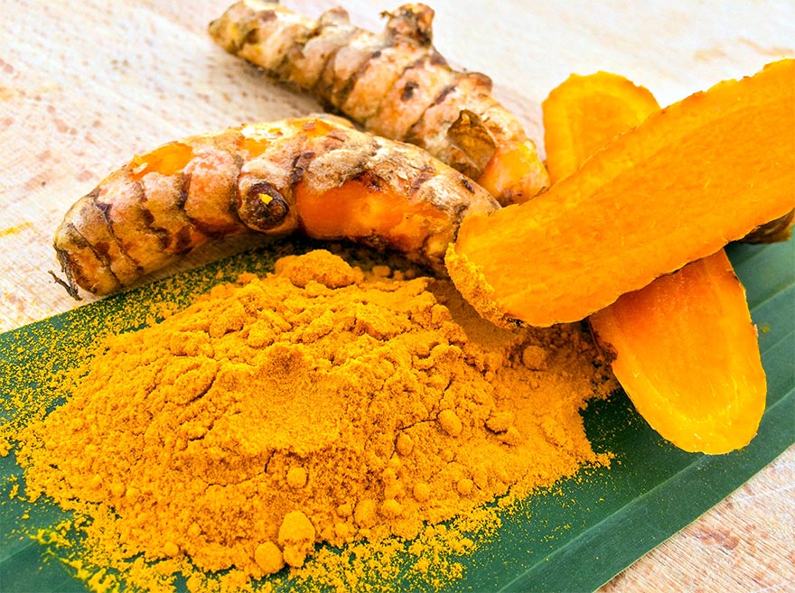 Turmeric and Milk for Smooth Feet